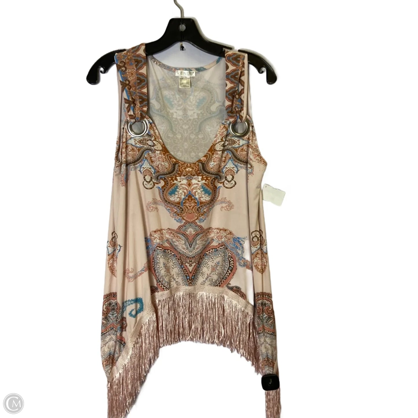 Top Sleeveless By Venus In Pink, Size: L