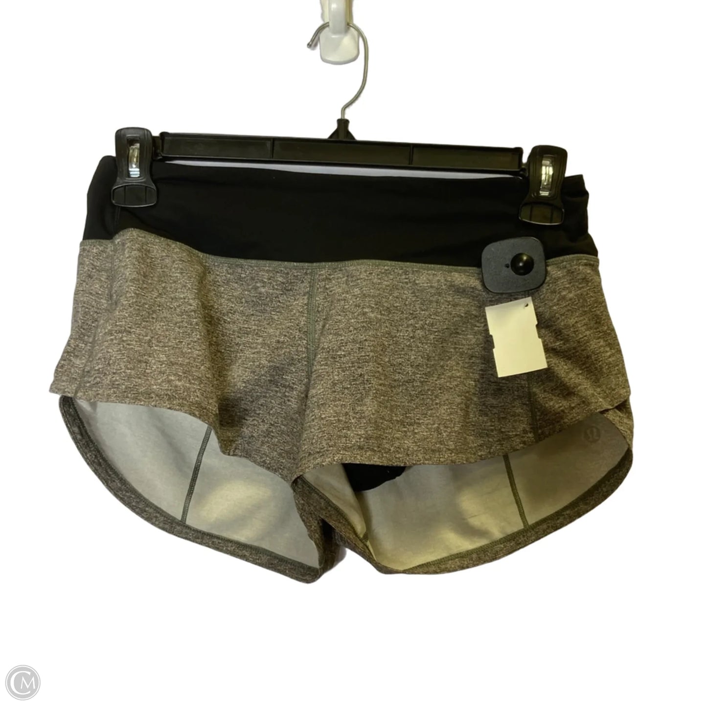 Athletic Shorts By Lululemon In Grey, Size: 4