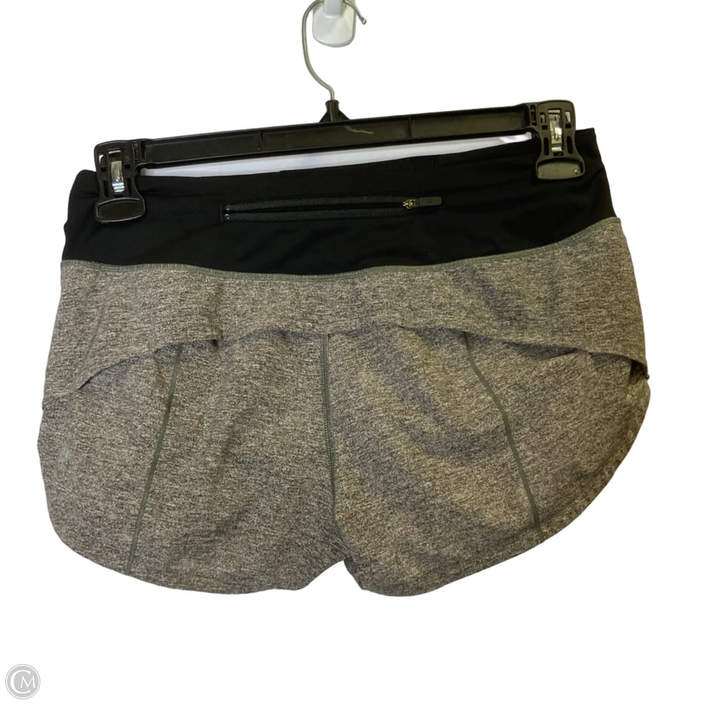 Athletic Shorts By Lululemon In Grey, Size: 4