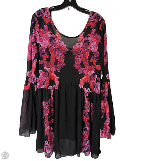 Top Long Sleeve By Free People In Black, Size: Xs