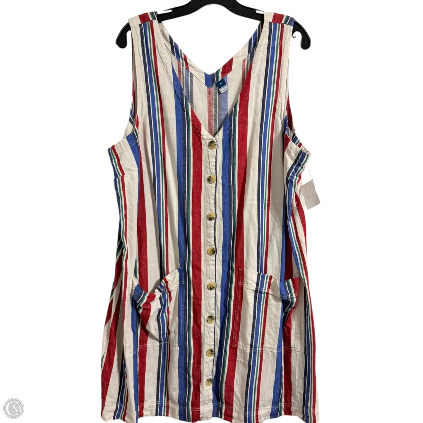 Dress Casual Short By Old Navy In Striped Pattern, Size: Xl