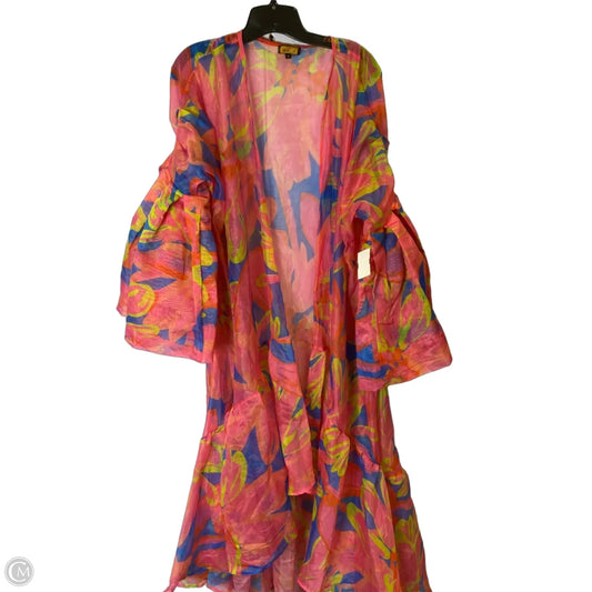 Cardigan By Clothes Mentor In Pink, Size: S