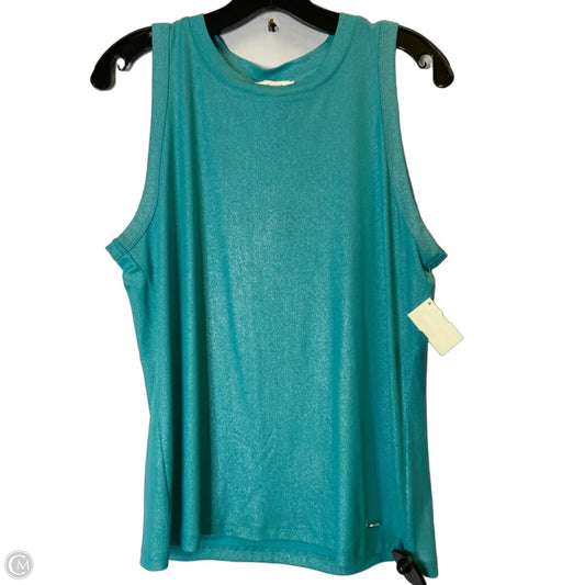 Top Sleeveless By Nine West In Blue, Size: L
