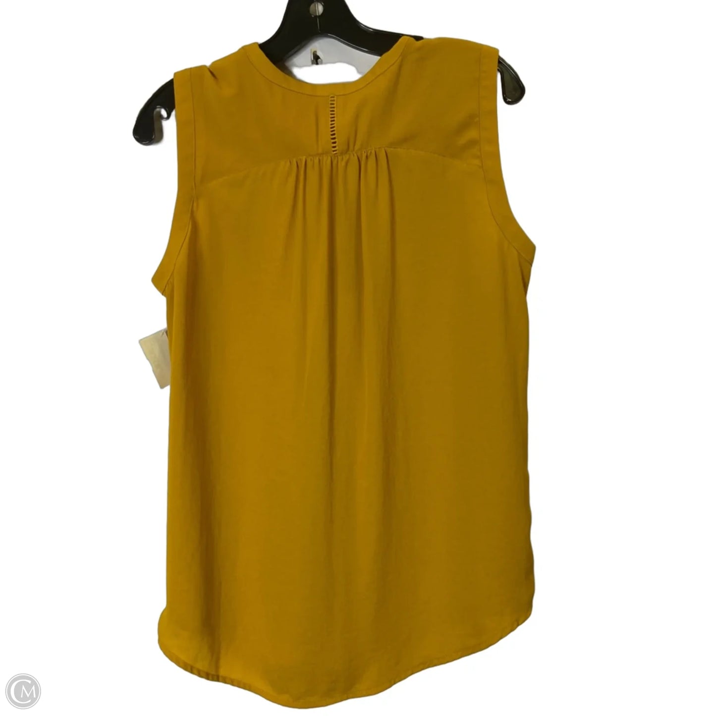 Top Sleeveless By Maeve In Yellow, Size: 10