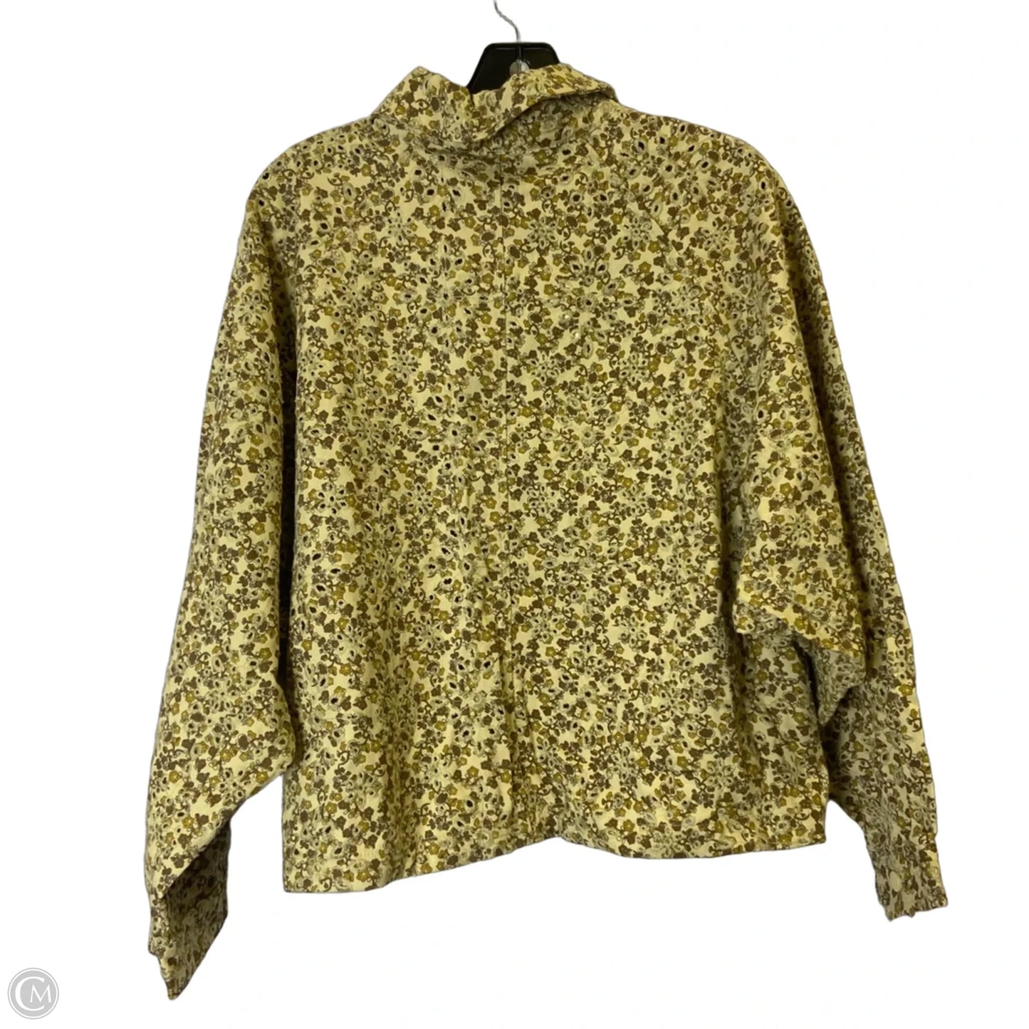 Jacket Denim By Solitaire In Beige, Size: Xl