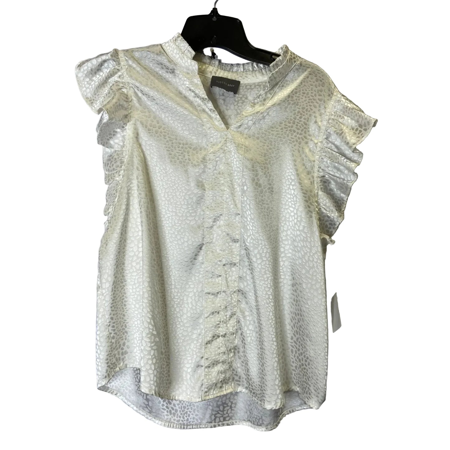 Top Sleeveless By Clothes Mentor In White, Size: M