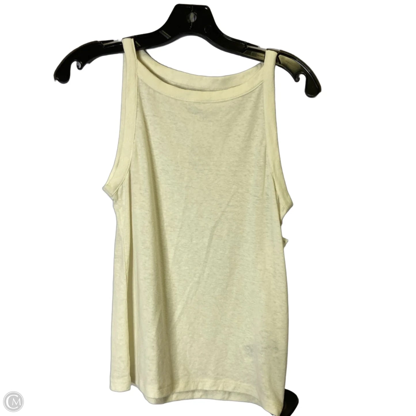 Top Sleeveless By J. Crew In Cream, Size: M
