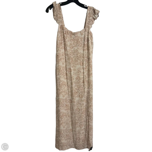 Dress Casual Maxi By Loft In Beige, Size: 4