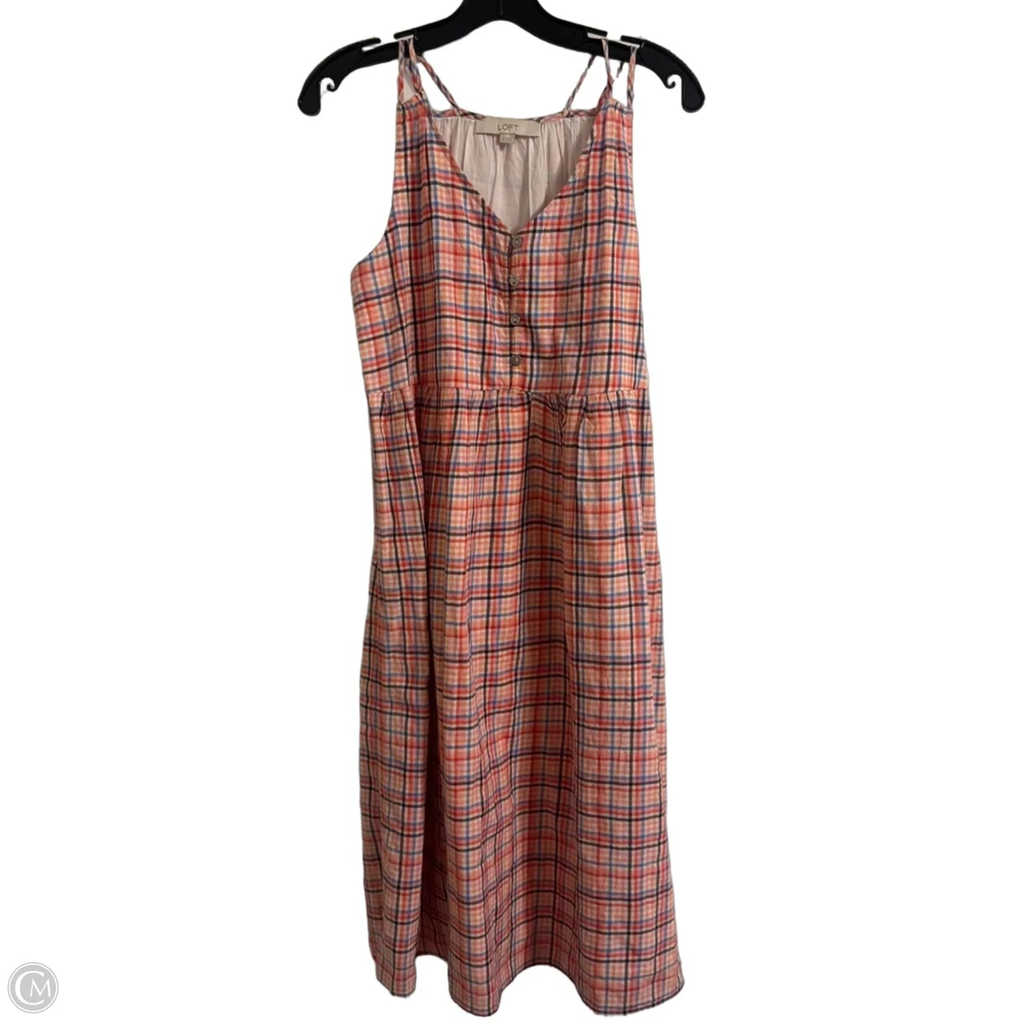 Dress Casual Short By Loft In Orange, Size: 0