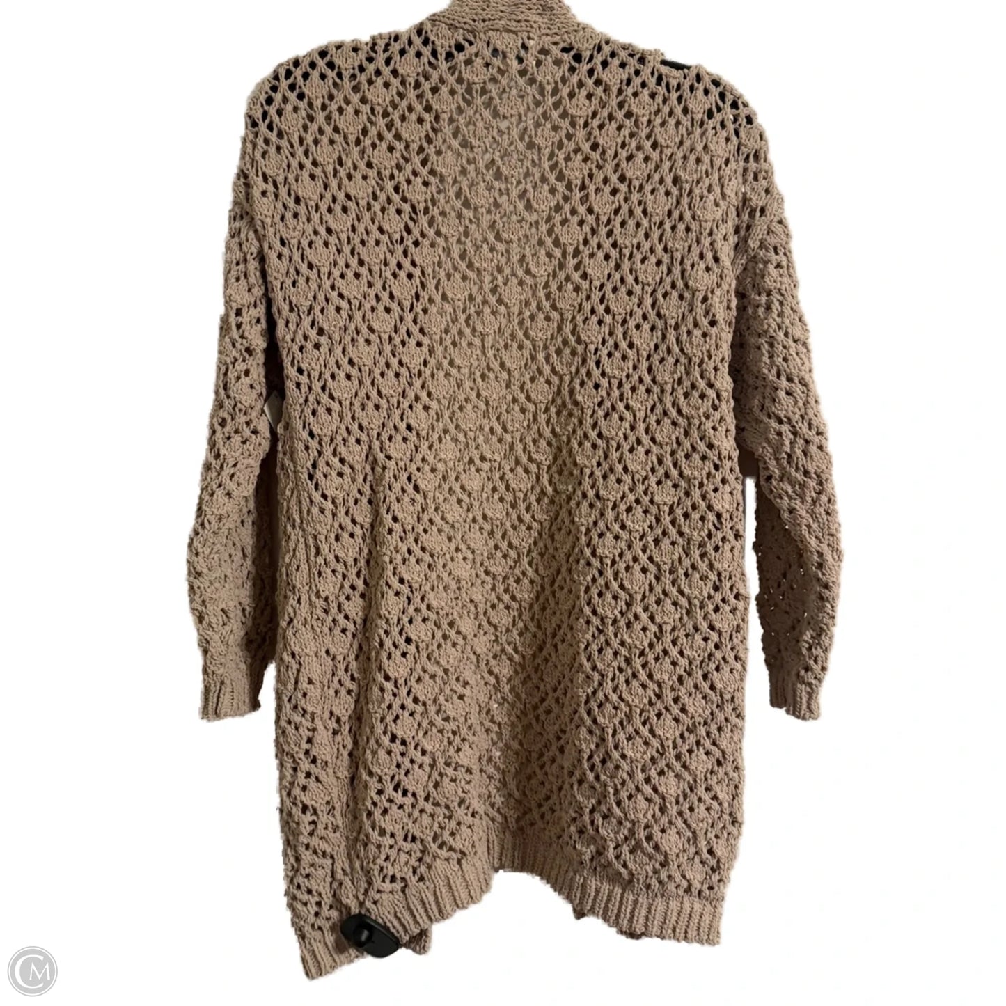 Cardigan By Clothes Mentor In Beige, Size: S