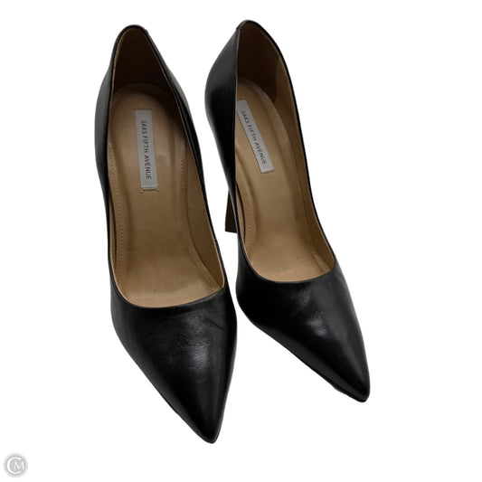 Shoes Heels Stiletto By Saks Fifth Avenue In Black, Size: 9