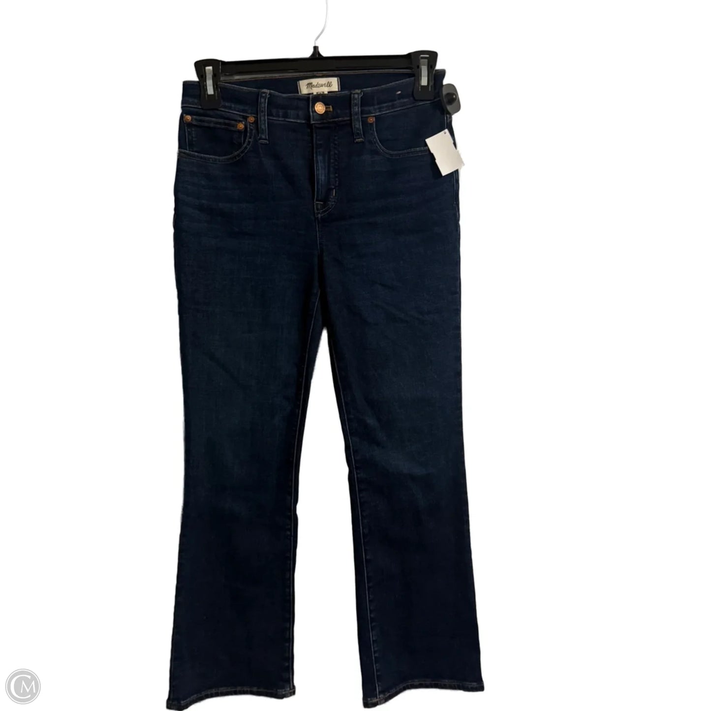Jeans Wide Leg By Madewell In Blue, Size: 4