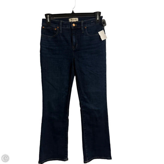 Jeans Wide Leg By Madewell In Blue, Size: 4