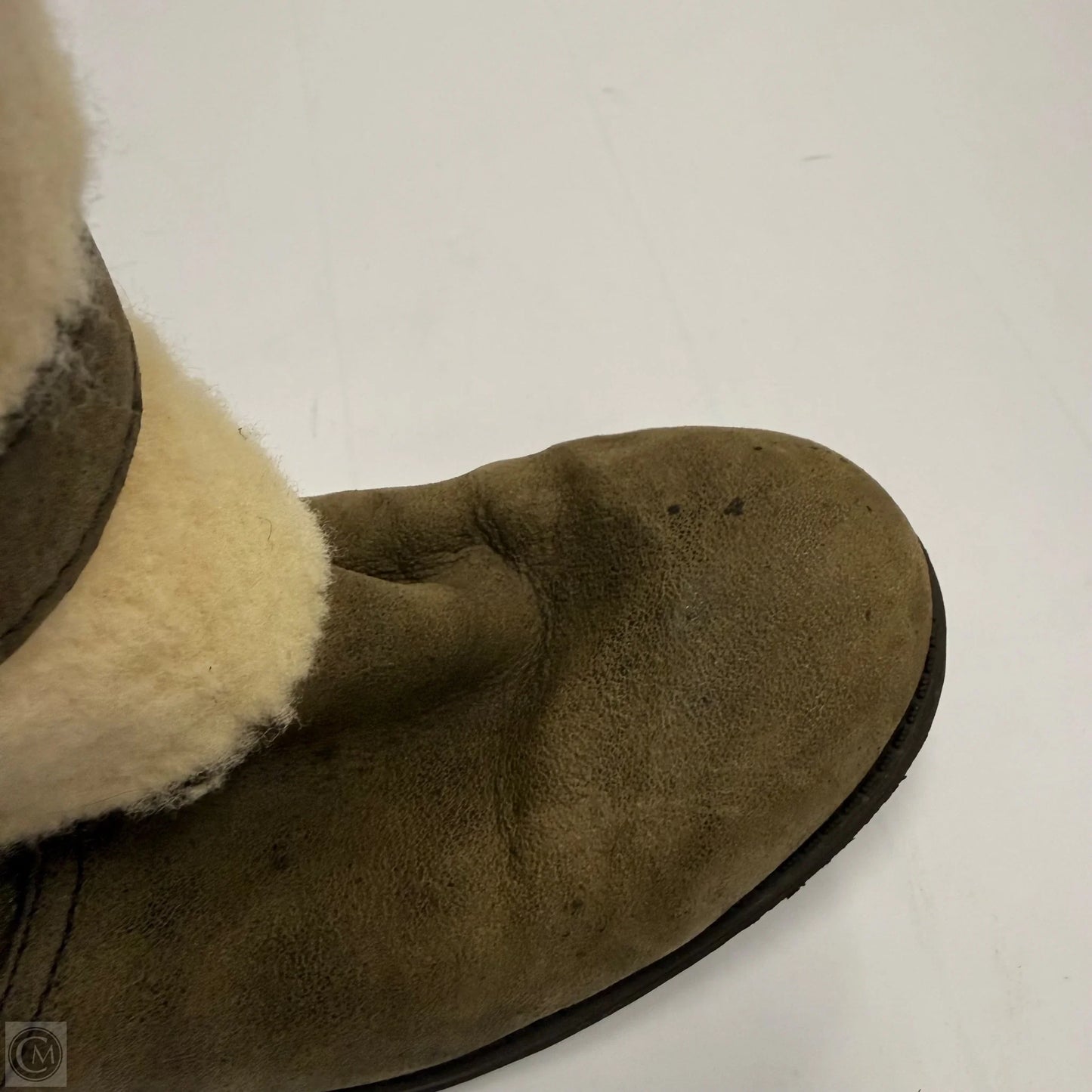 Boots Designer By Ugg In Brown, Size: 9.5