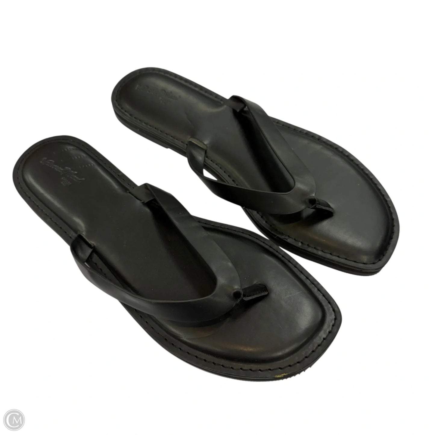 Sandals Flip Flops By Universal Thread In Black, Size: 8
