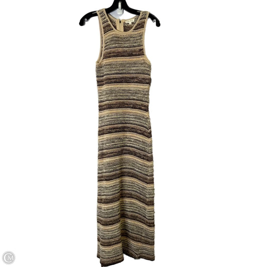 Dress Casual Maxi By Clothes Mentor In Brown, Size: M