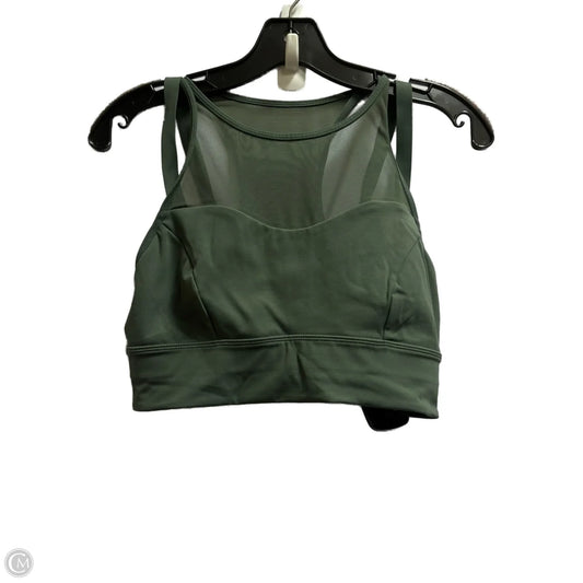 Athletic Bra By Lululemon In Green, Size: 8