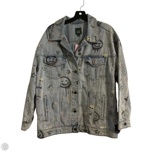 Jacket Denim By Wild Fable In Blue, Size: M