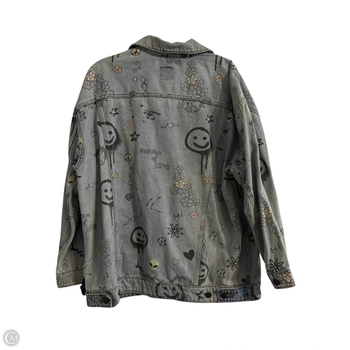 Jacket Denim By Wild Fable In Blue, Size: M