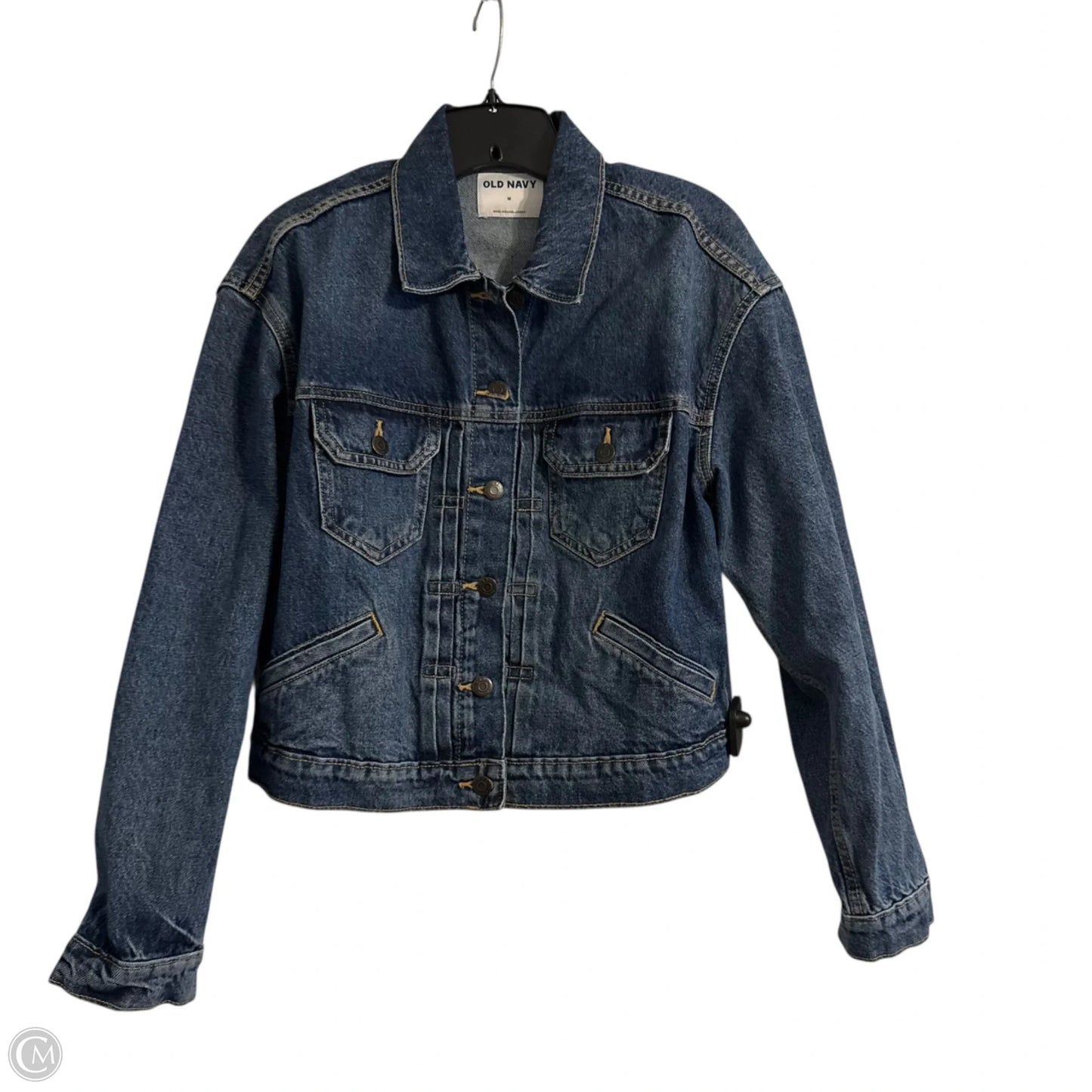 Jacket Denim By Old Navy In Blue Denim, Size: M