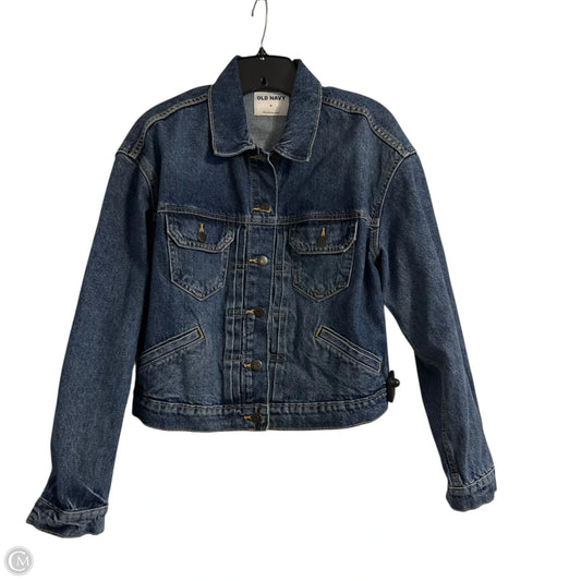 Jacket Denim By Old Navy In Blue Denim, Size: M