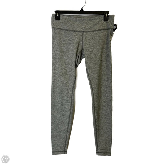 Athletic Leggings By Lululemon In Grey, Size: 12