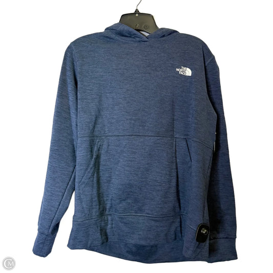 Sweatshirt Hoodie By The North Face In Blue, Size: M