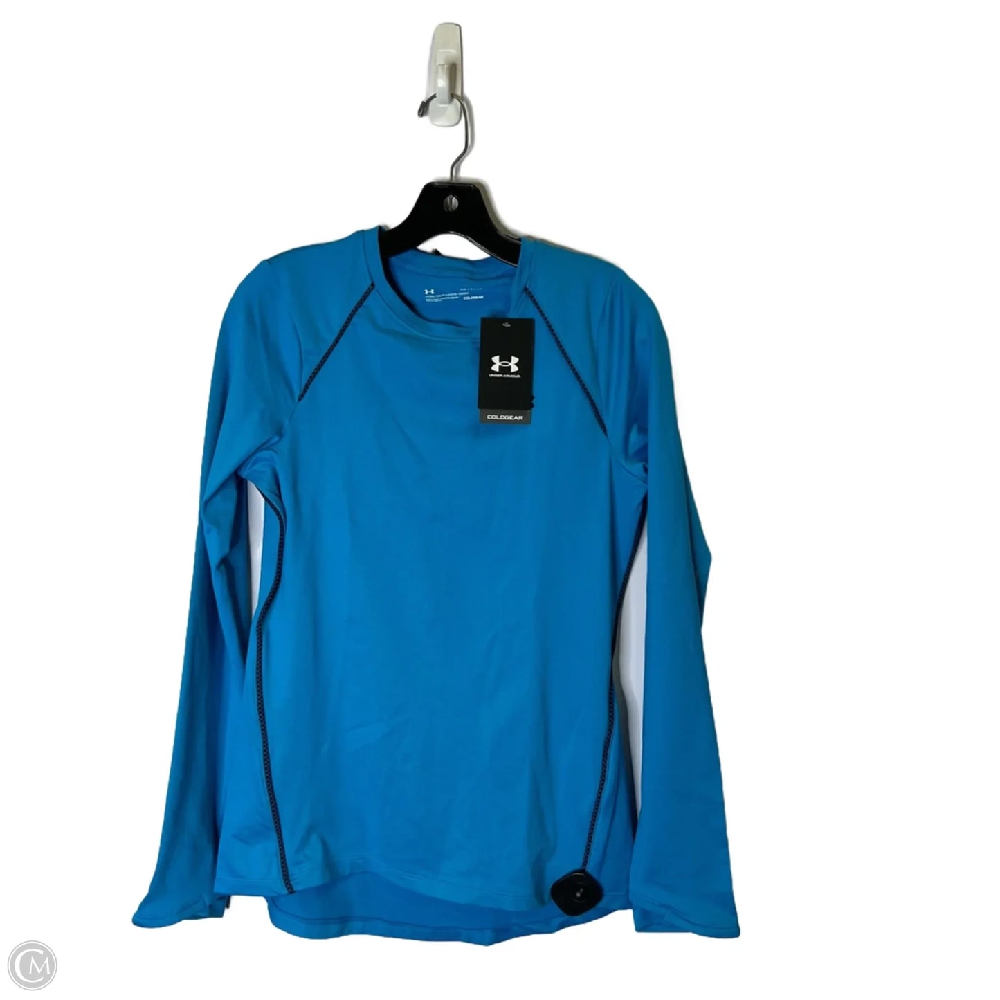 Athletic Sweatshirt Crewneck By Under Armour In Blue, Size: S