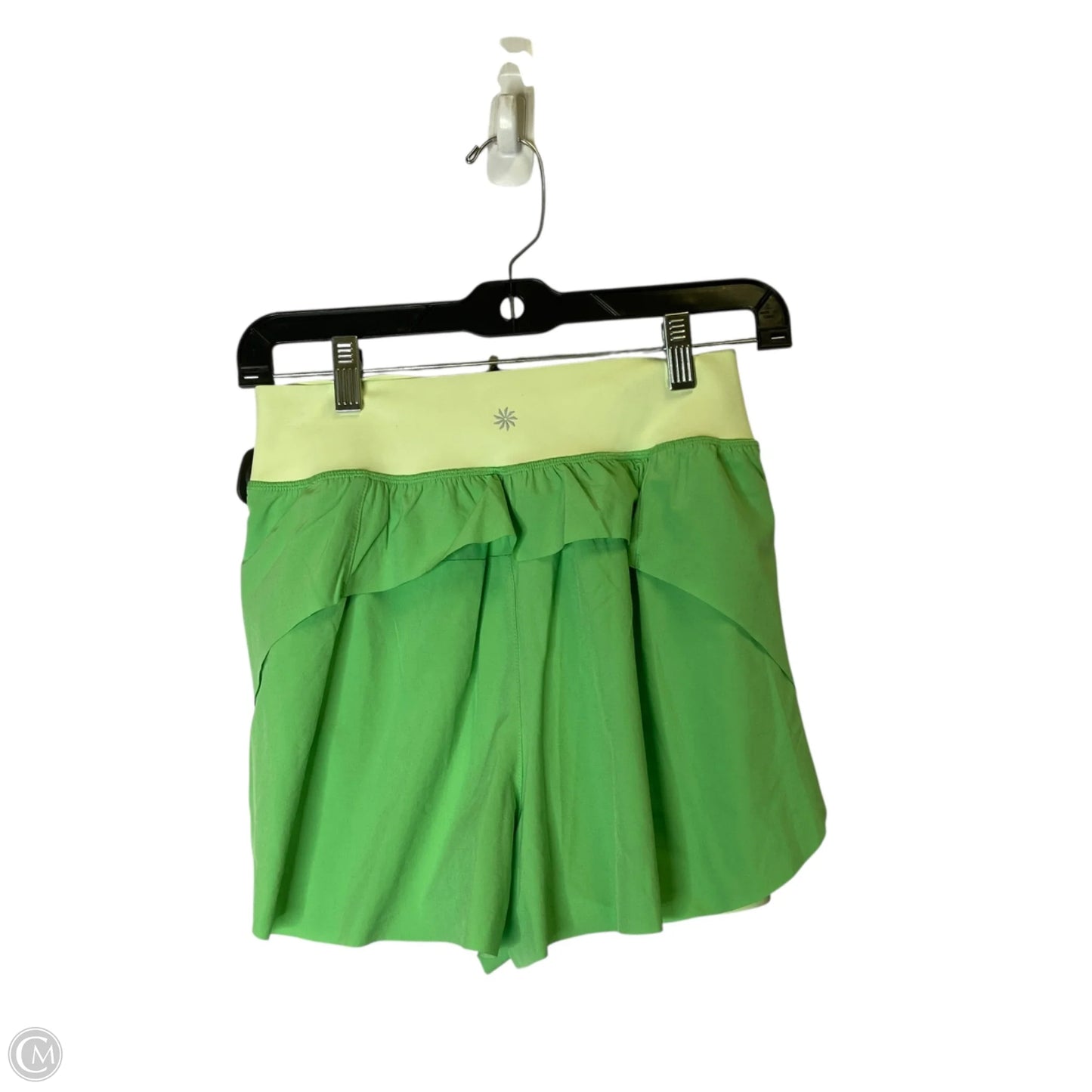 Athletic Shorts By Athleta In Green, Size: Xs