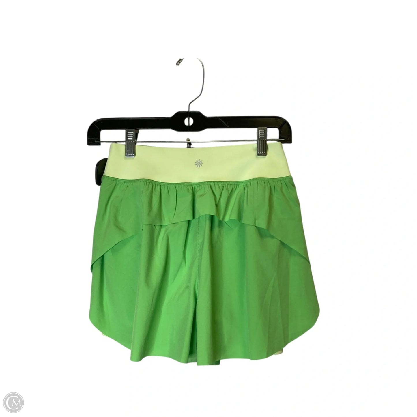 Athletic Shorts By Athleta In Green, Size: Xs
