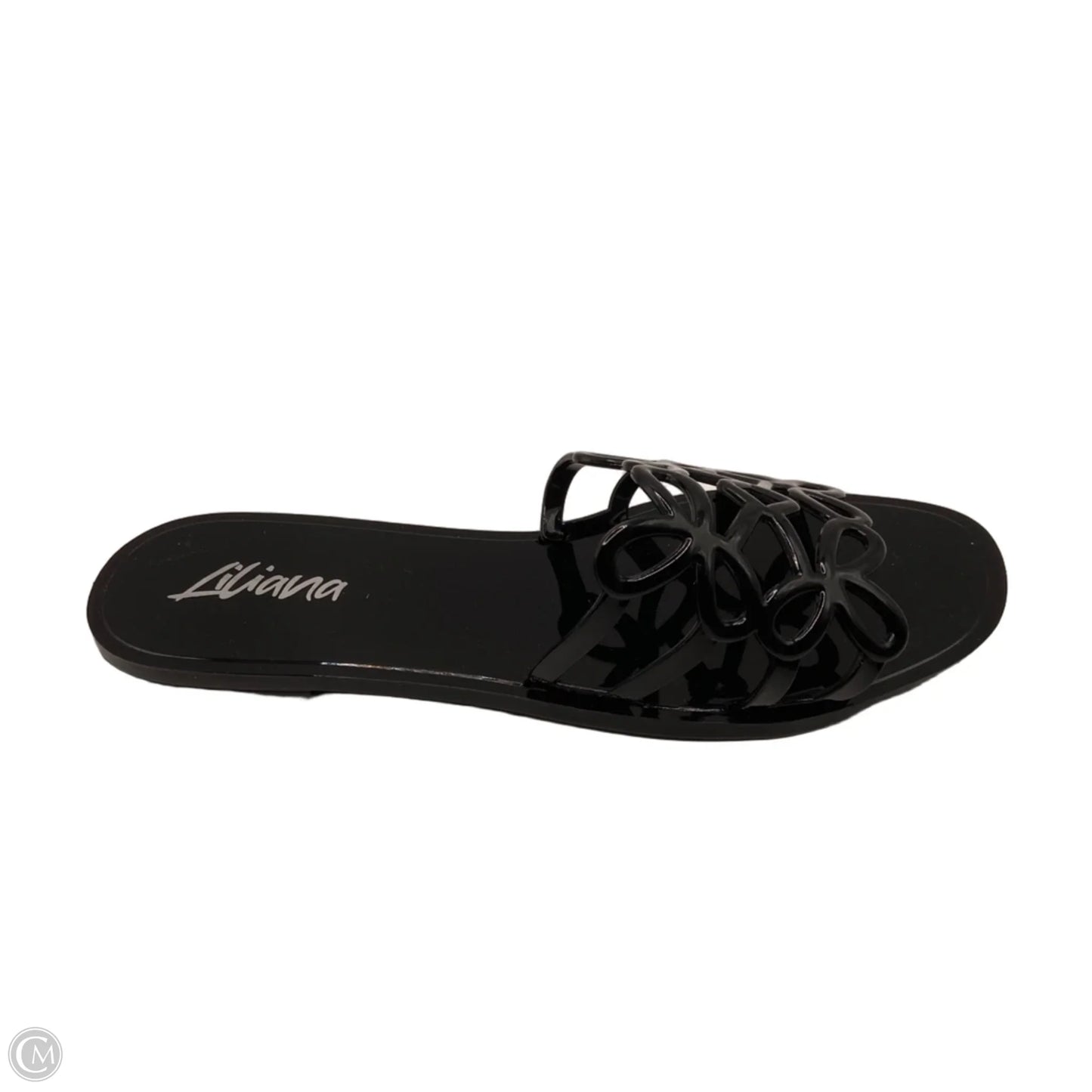 Sandals Flats By Liliana In Black, Size: 10
