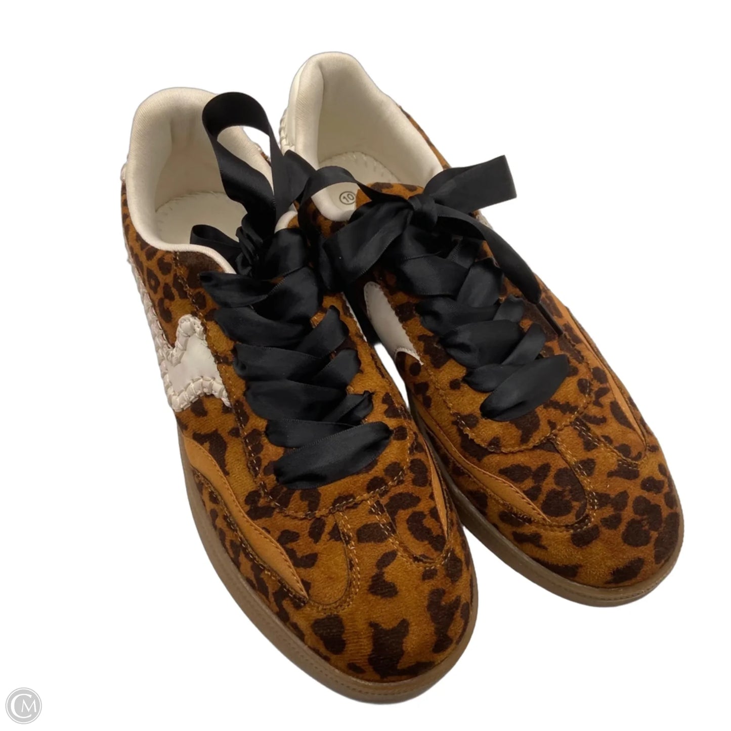Shoes Sneakers By Clothes Mentor In Animal Print, Size: 10
