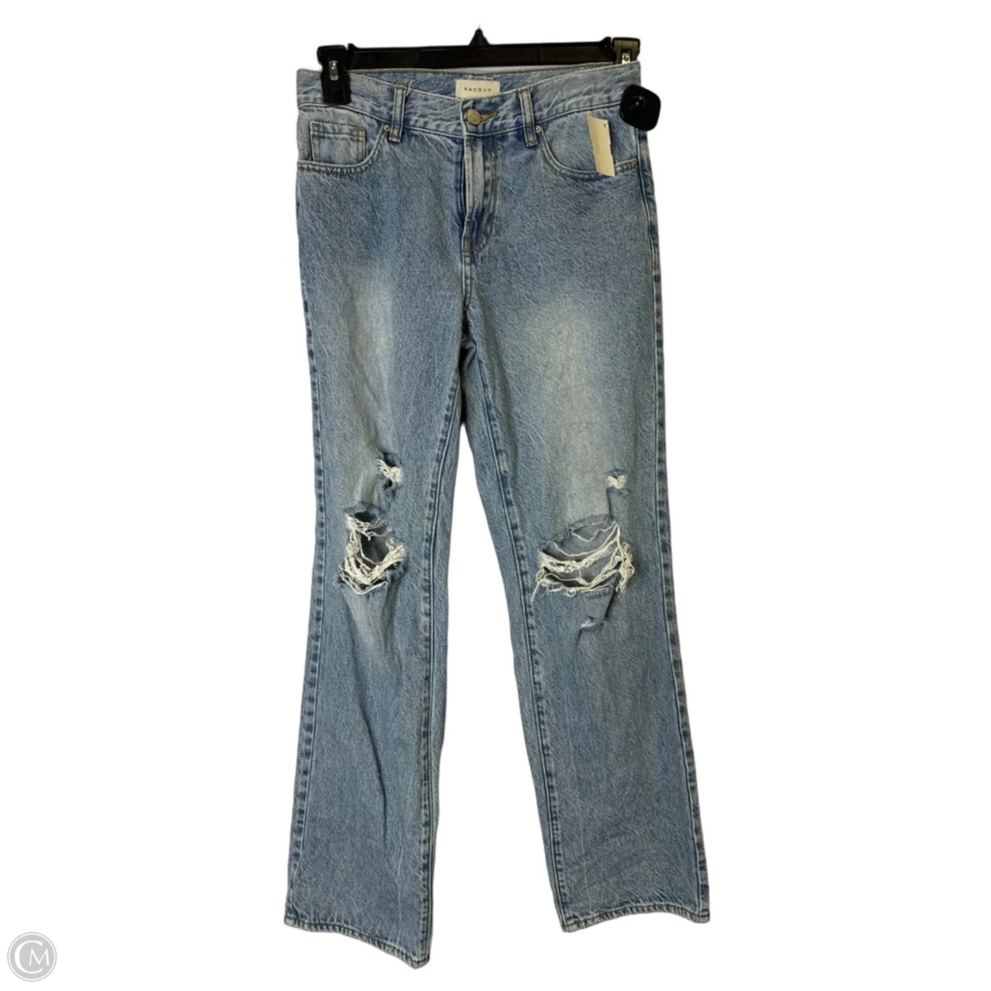 Jeans Boyfriend By Pacsun In Blue Denim, Size: 2