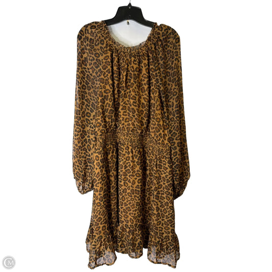 Dress Party Short By Old Navy In Animal Print, Size: 3x