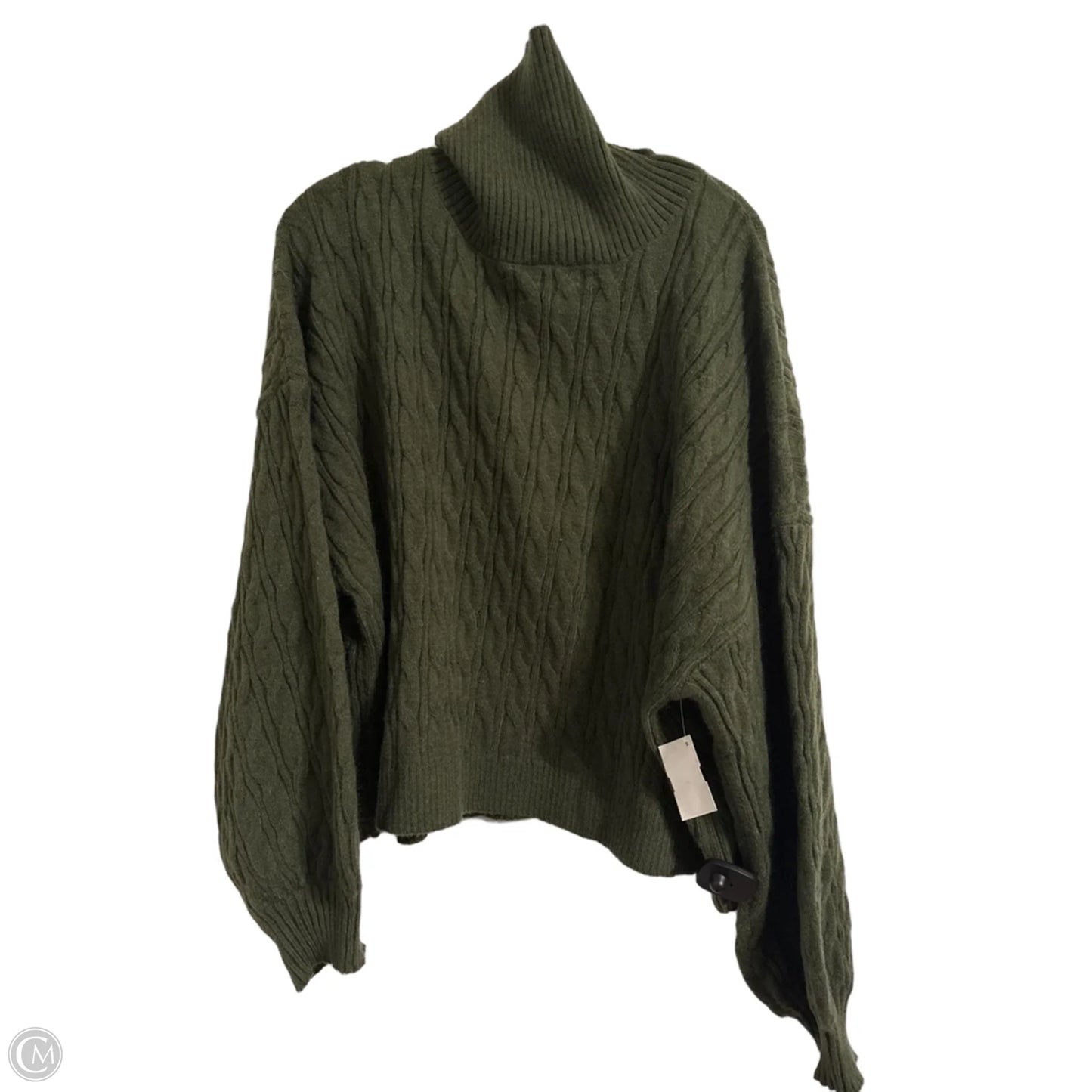 Sweater By Cider In Green, Size: 3x