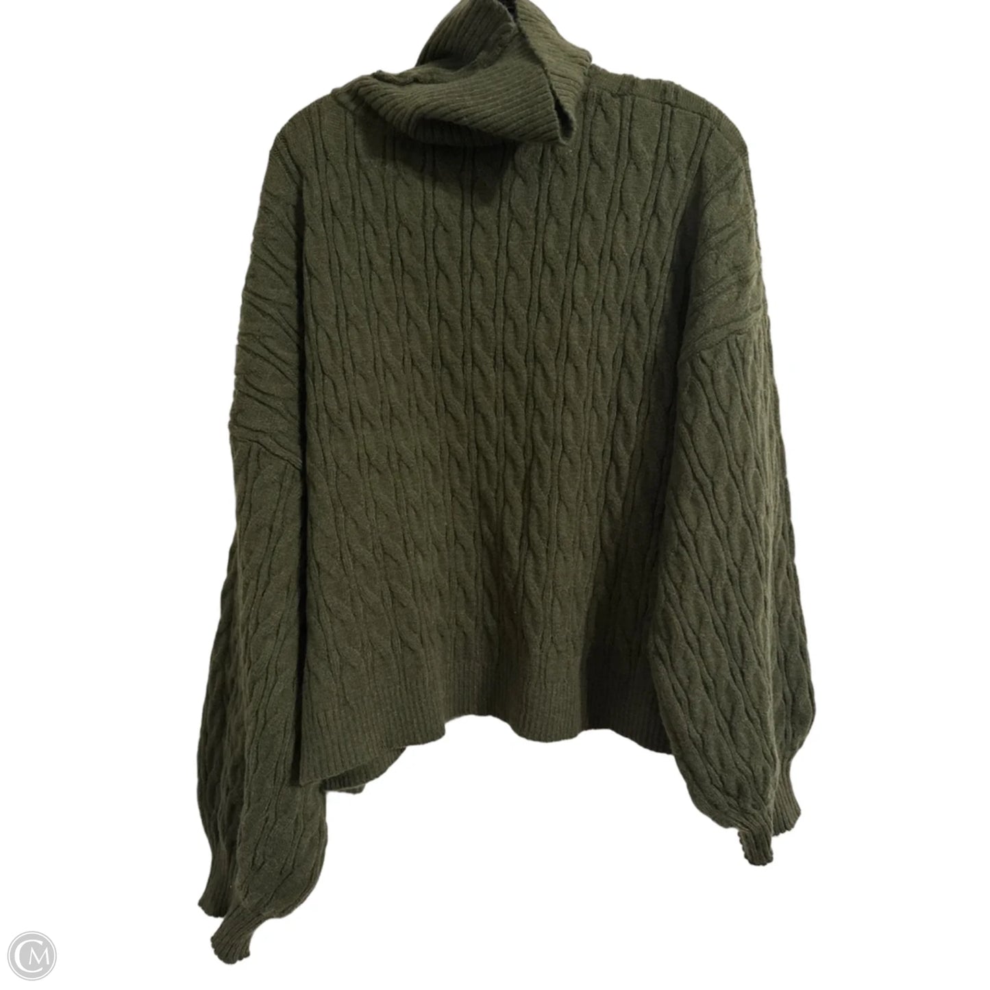 Sweater By Cider In Green, Size: 3x