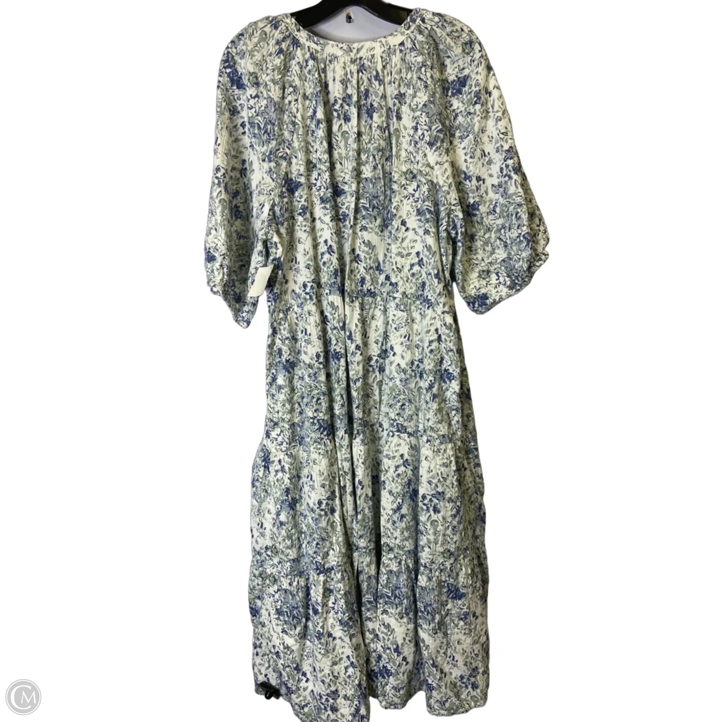 Dress Casual Midi By Wonderly In Floral Print, Size: Xxl