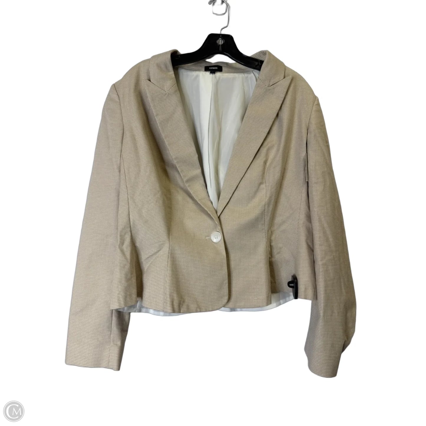 Blazer By Express In Tan, Size: L