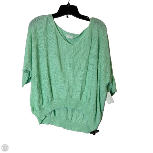 Top Short Sleeve By Clothes Mentor In Teal, Size: Xxl