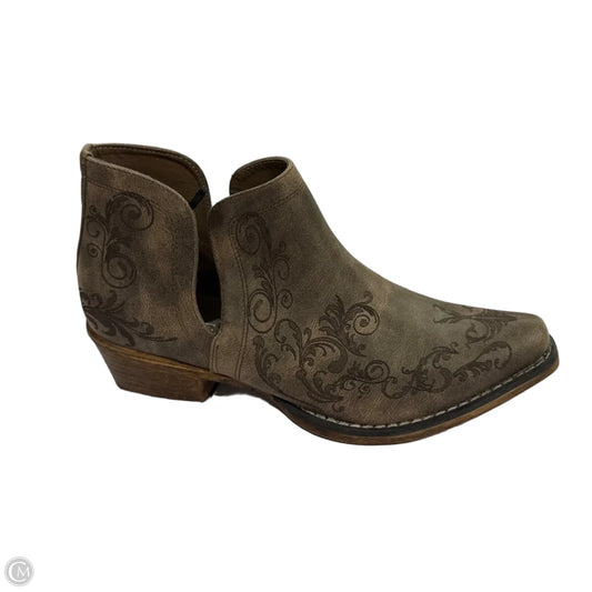 Boots Western By Roper In Brown, Size: 10