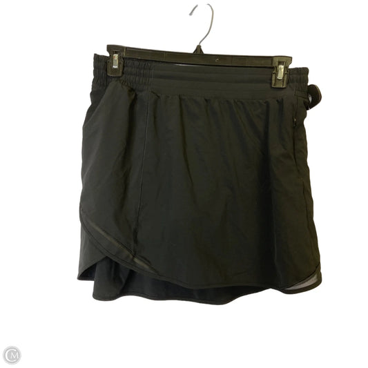 Athletic Skort By Lululemon In Black, Size: 10