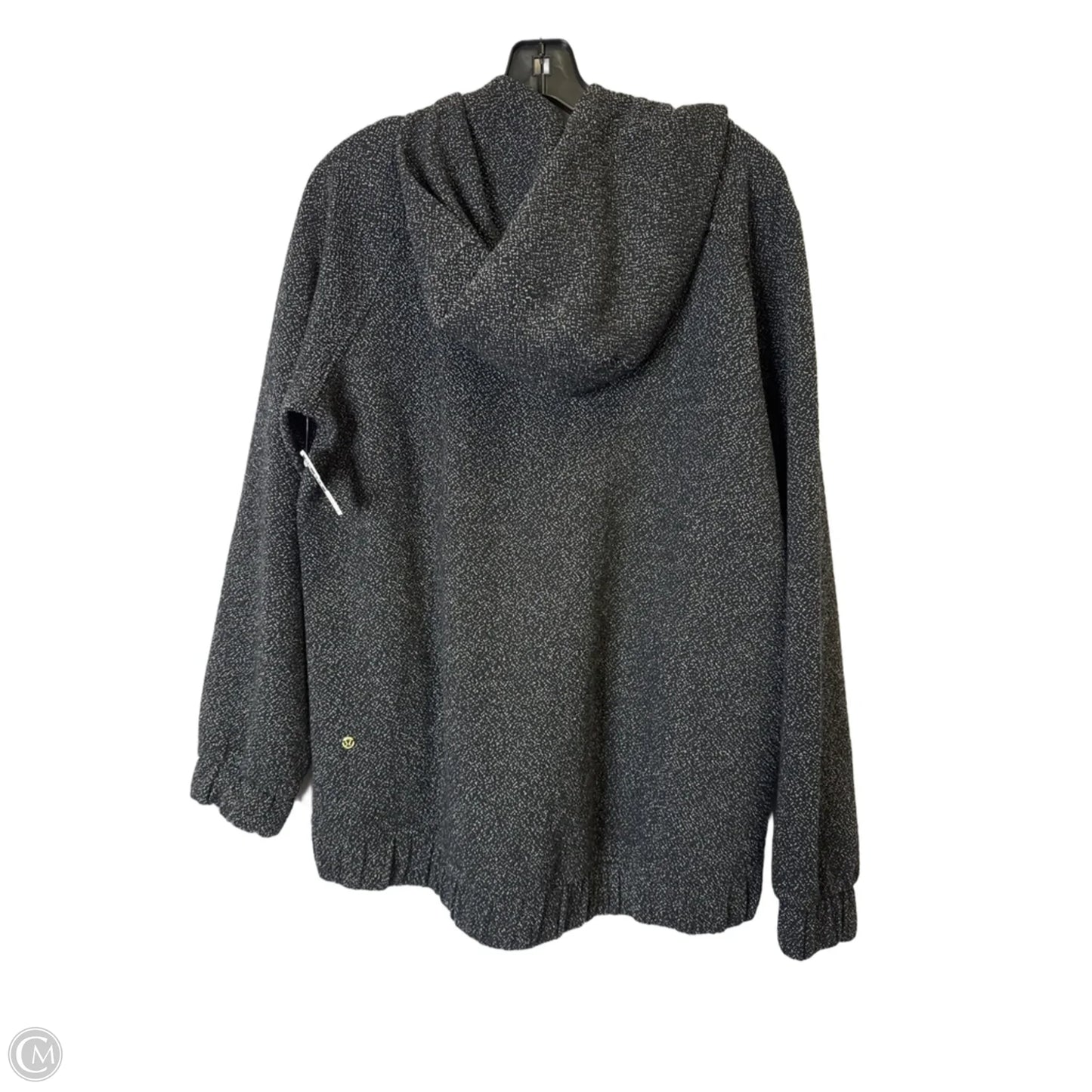 Athletic Jacket By Lululemon In Black, Size: L