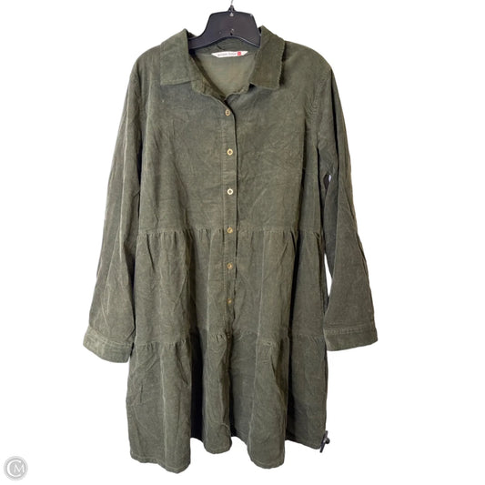 Dress Casual Short By Clothes Mentor In Green, Size: Xl