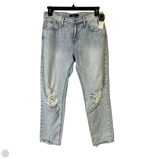 Jeans Straight By Hudson In Blue Denim, Size: 2