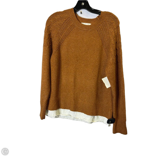 Sweater By Design History In Brown, Size: M