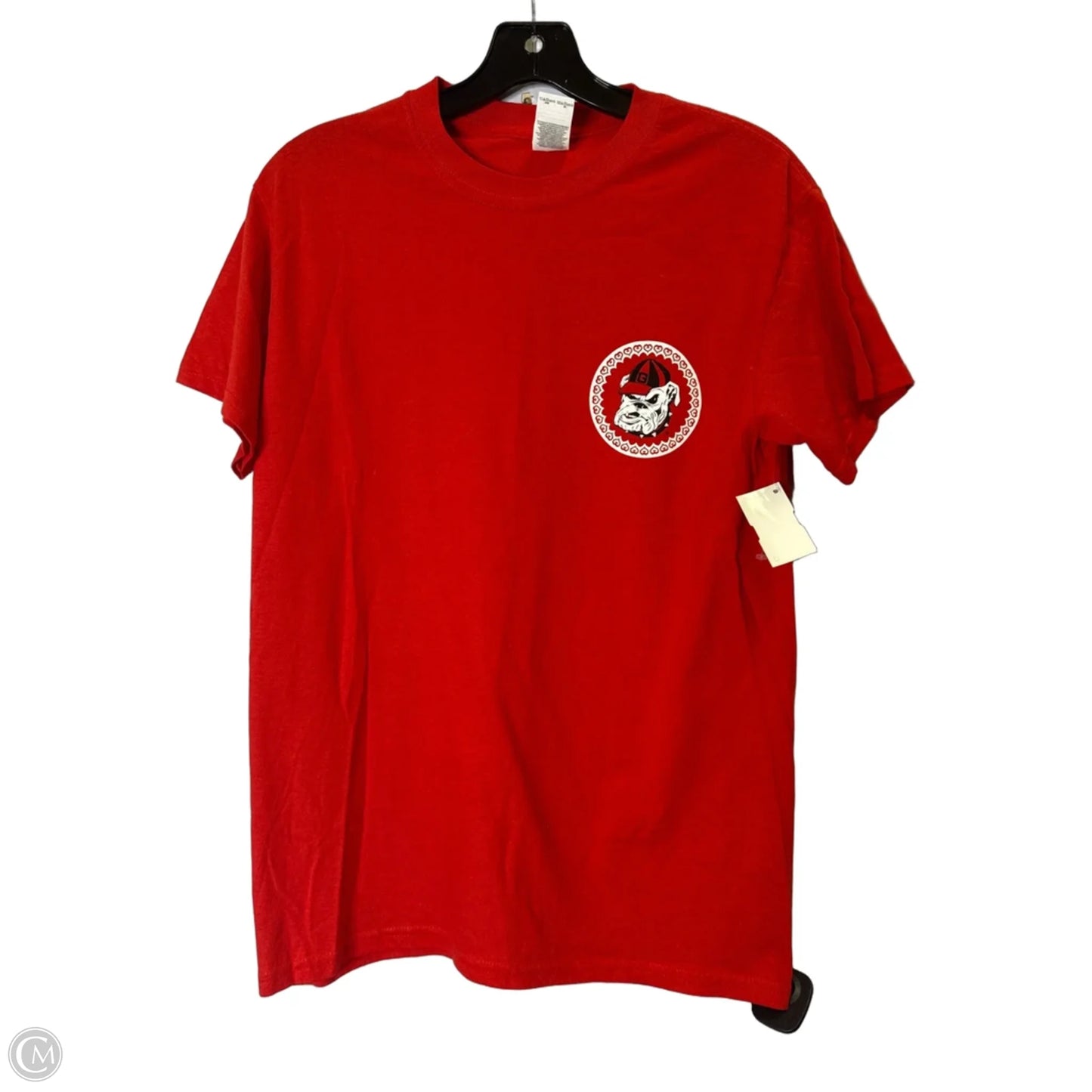 Top Short Sleeve Basic By Gildan In Red, Size: S