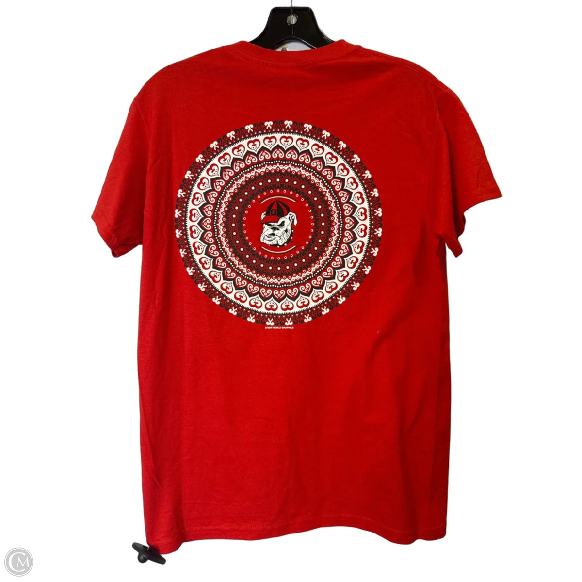 Top Short Sleeve Basic By Gildan In Red, Size: S