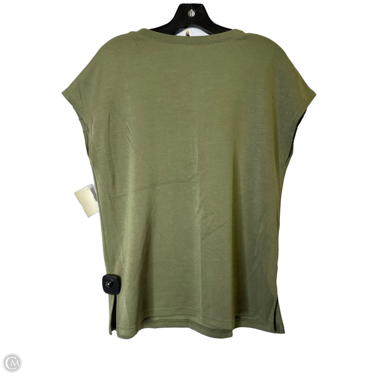 Top Short Sleeve Basic By Wiholl In Green, Size: M
