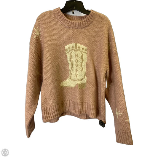 Sweater By New In In Pink, Size: S