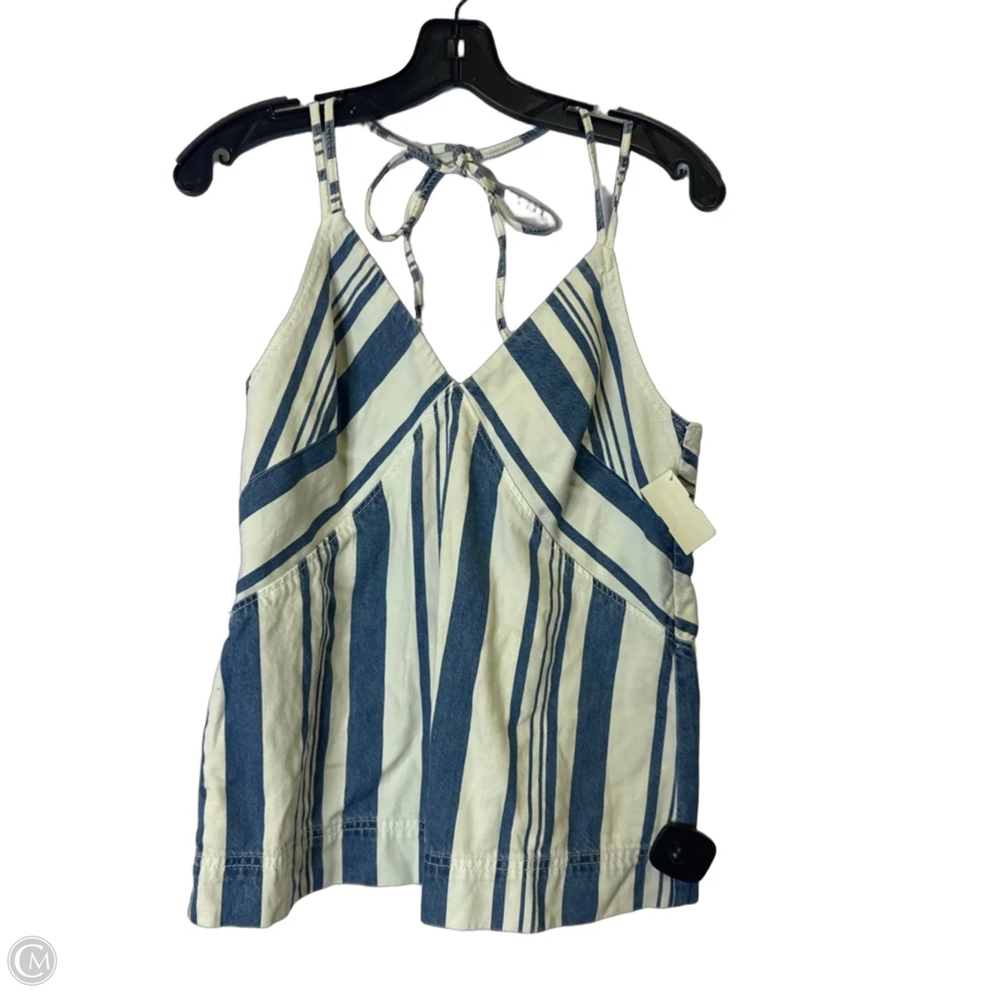 Top Sleeveless By Universal Thread In Striped Pattern, Size: Xs